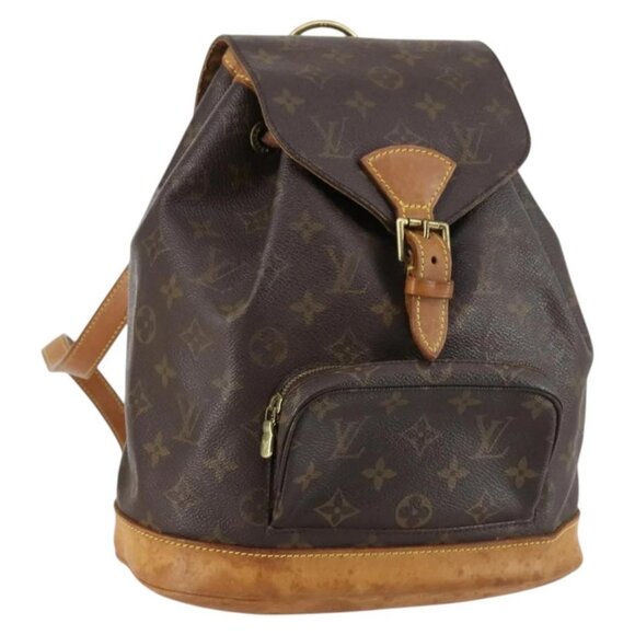 LOUIS VUITTON Monogram Montsouris MM Backpack M51136 LV Auth 143070 - Picture 1 of 16